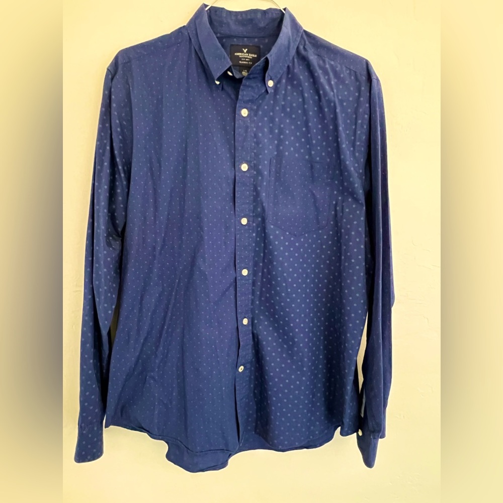 Men’s American Eagle Outfitters Button Down Dress Shirt Size Large
